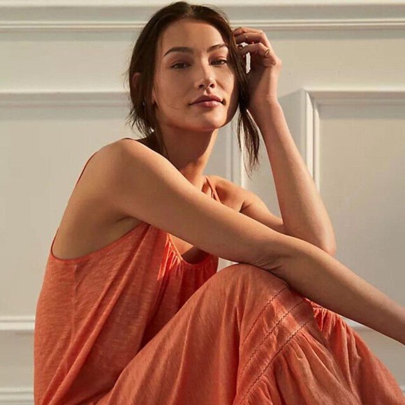 Daily Practice Anthropologie Arlene Maxi Dress Eyelet Embroidered Lace XS - Picture 4 of 10